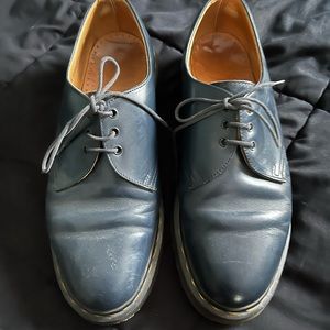 Navy Blue Doc Martens Oxfords